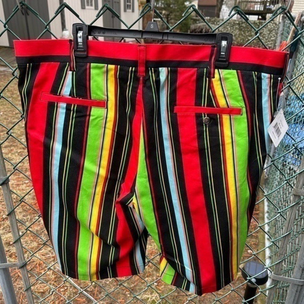 Loudmouth Men’s Golf Shorts, 42Wx32L (Hot Dog-A Pattern) (NWT) - Picture 2 of 7